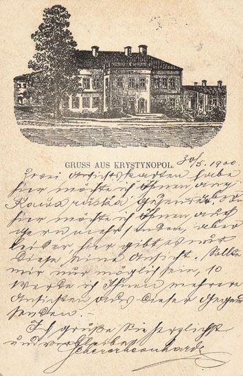 Krystynopol, 1900