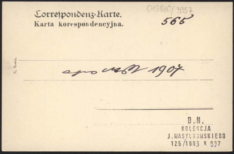 Kosciol bernardynow, 1907
